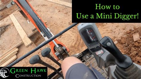 mini digger manual